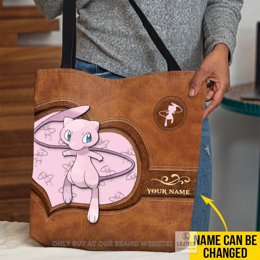 Personalized Pokemon Mew All Over Tote bag 2