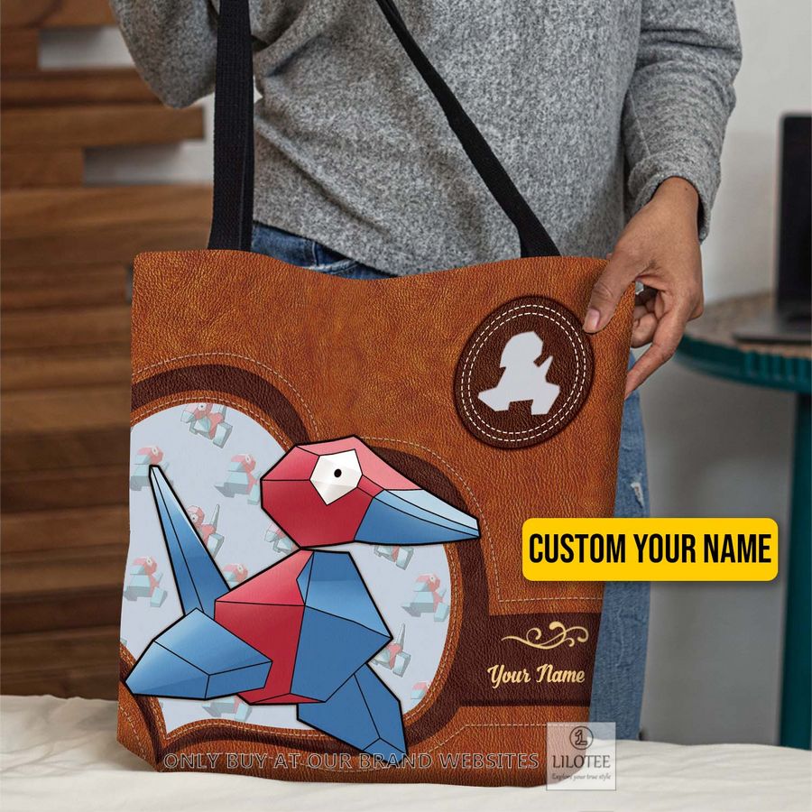 Personalized Pokemon Porygon All Over Tote bag 2
