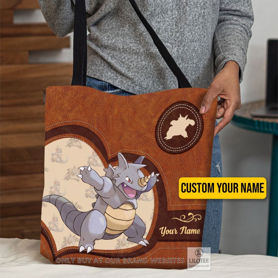 Personalized Pokemon Rhydon All Over Tote bag 2