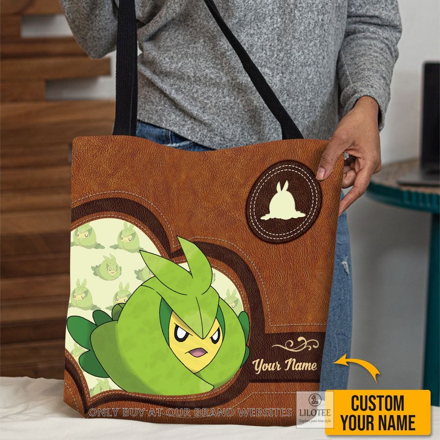 Personalized Pokemon Swadloon All Over Tote bag 3