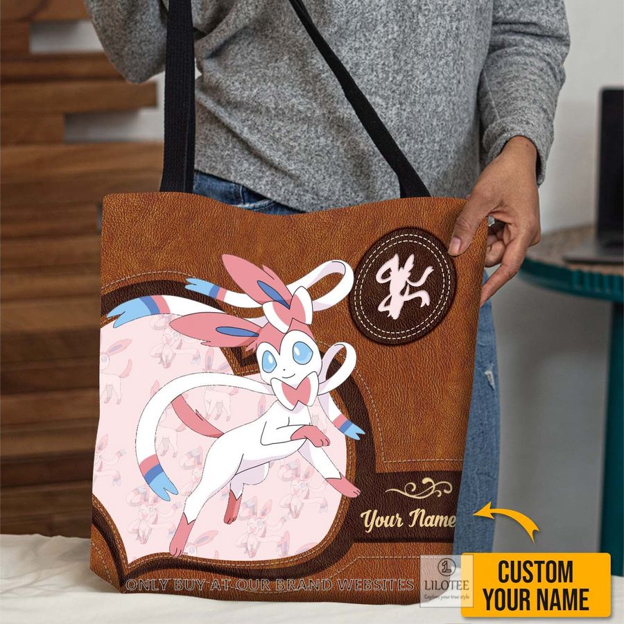 Personalized Pokemon Sylveon All Over Tote bag 2