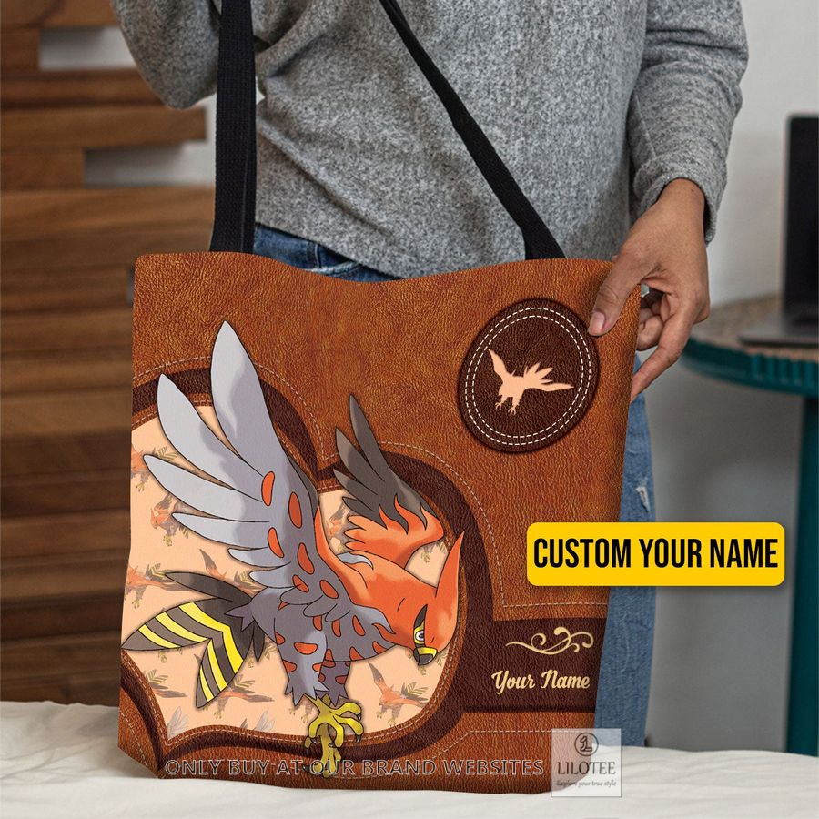 Personalized Pokemon Talonflame All Over Tote bag 2