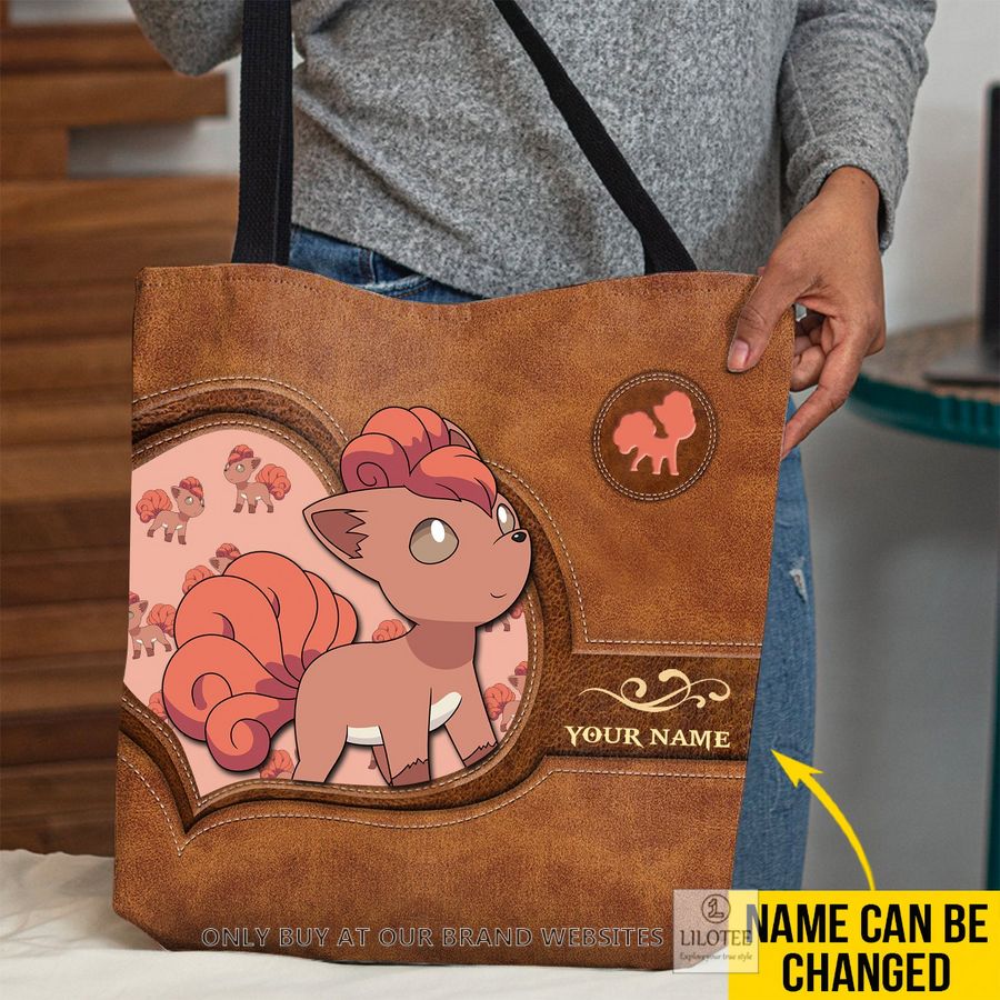 Personalized Pokemon Vulpix All Over Tote bag 2