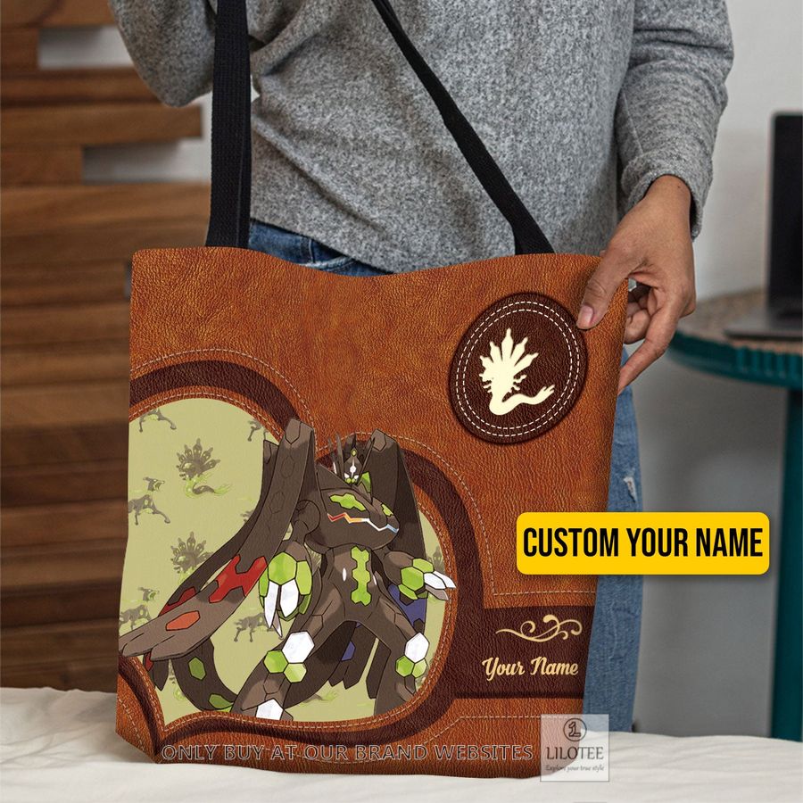 Personalized Pokemon Zygarde All Over Tote bag 3