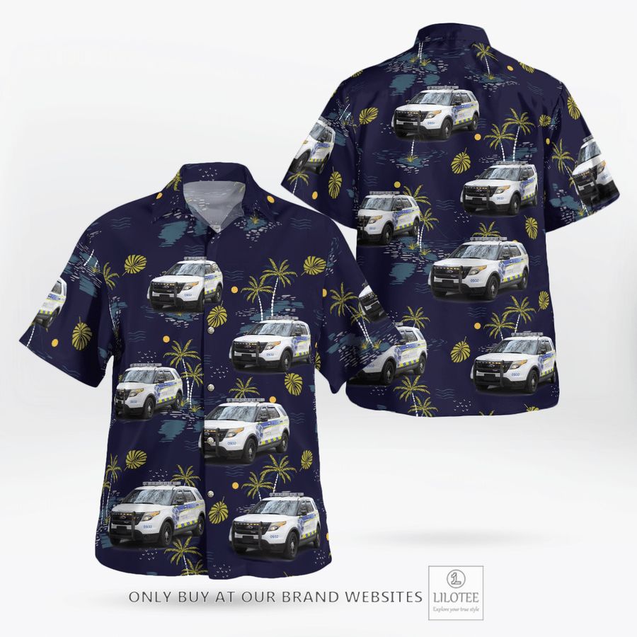 Quebec, Canada Urgences-sante Paramedic A Ford Explorer EMS Supervisor Car Hawaiian Shirt 16