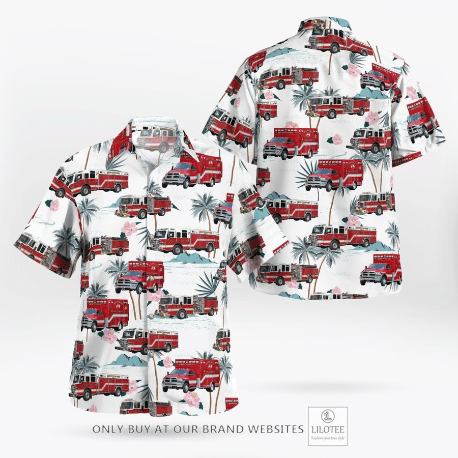 Ranson, West Virginia, Independent Fire Company Hawaiian Shirt 17