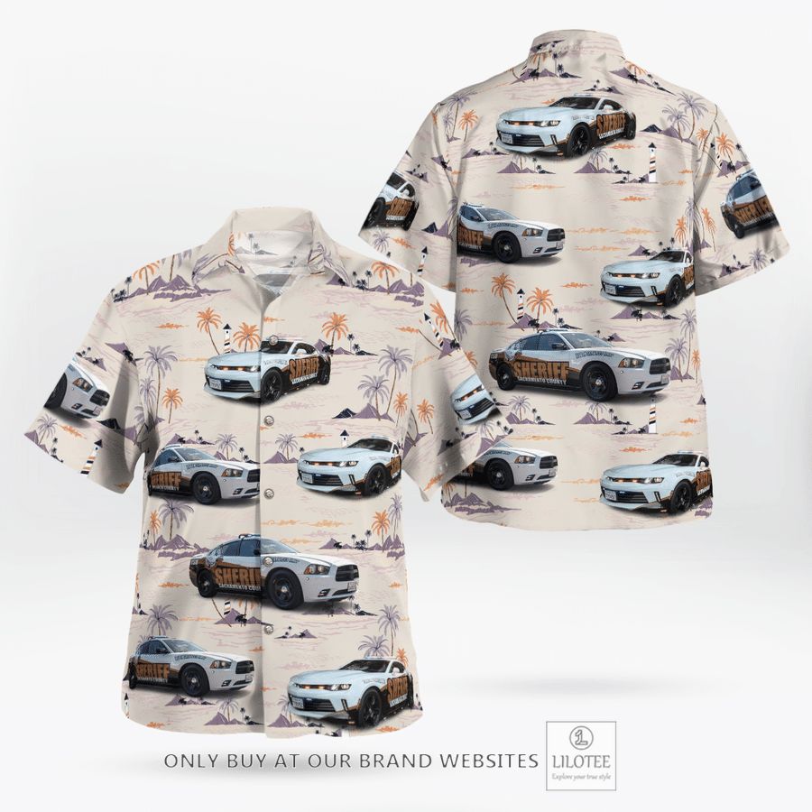 Sacramento County Sheriff Hawaiian Shirt 16