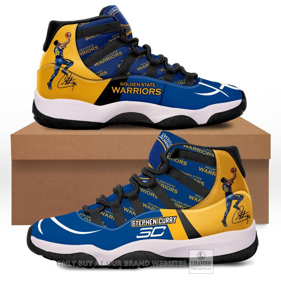 Stephen Curry Golden State Warriors Air Jordan 11 Sneaker 3