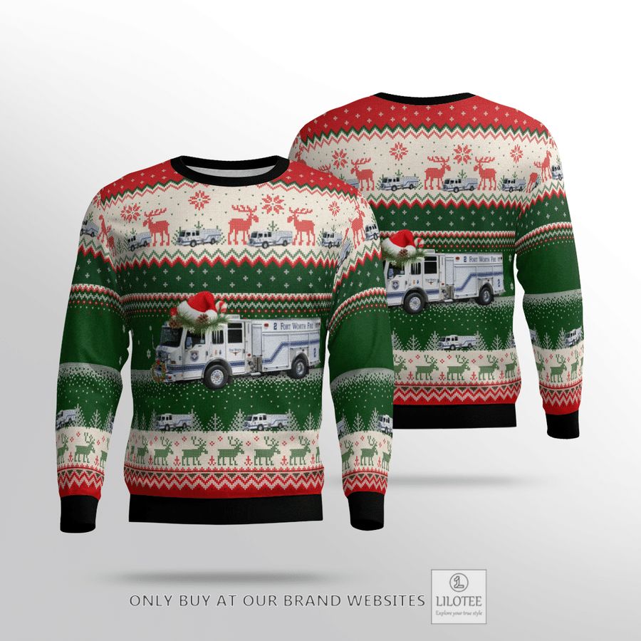 Texas Fort Worth Fire Department Sweater 12