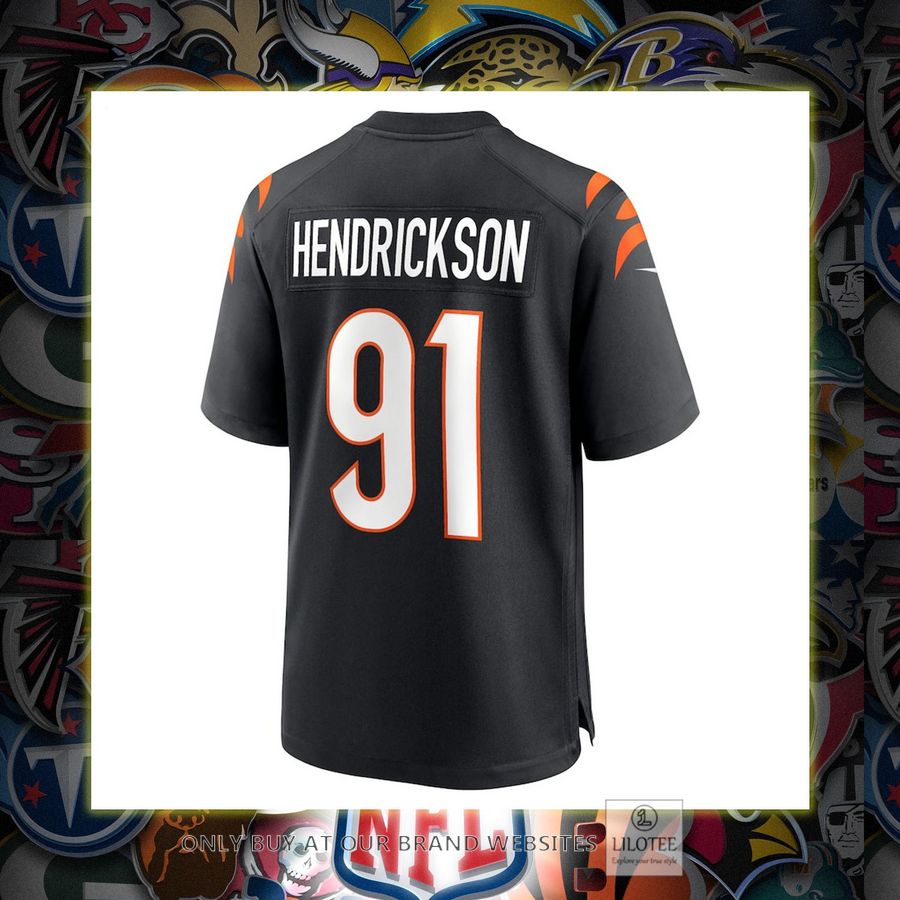 Trey Hendrickson Cincinnati Bengals Nike Team Game Black Football Jersey 12