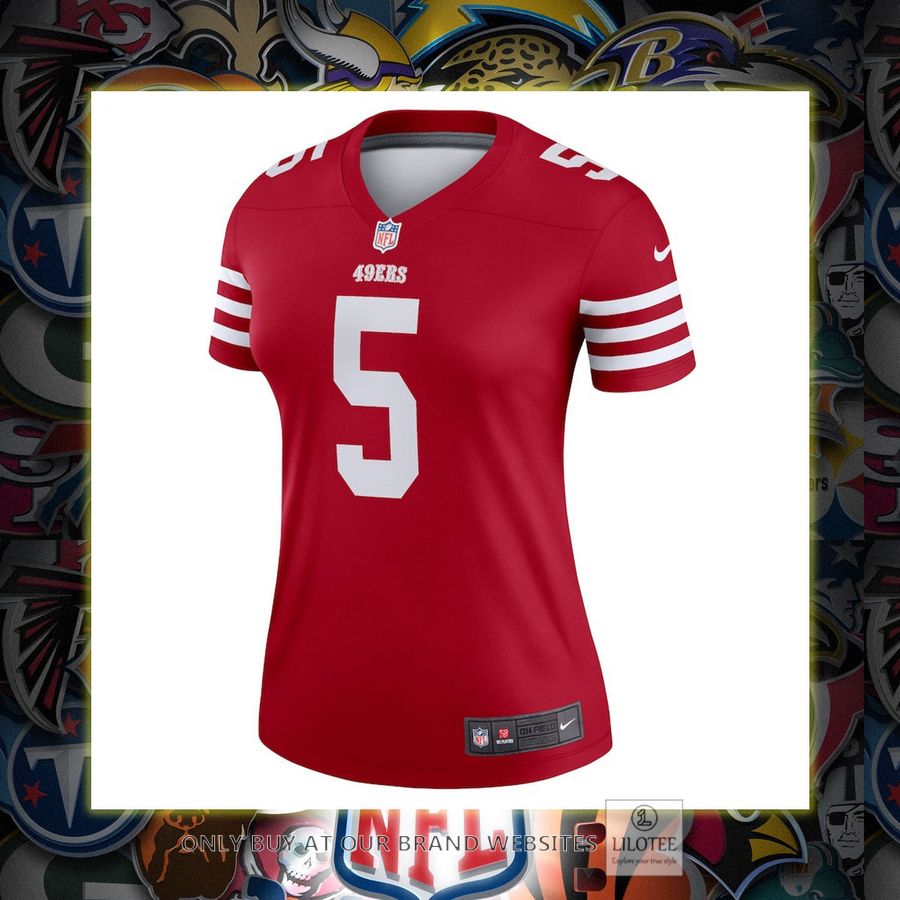 Trey Lance San Francisco 49Ers Nike Womens Legend Scarlet Football Jersey 2
