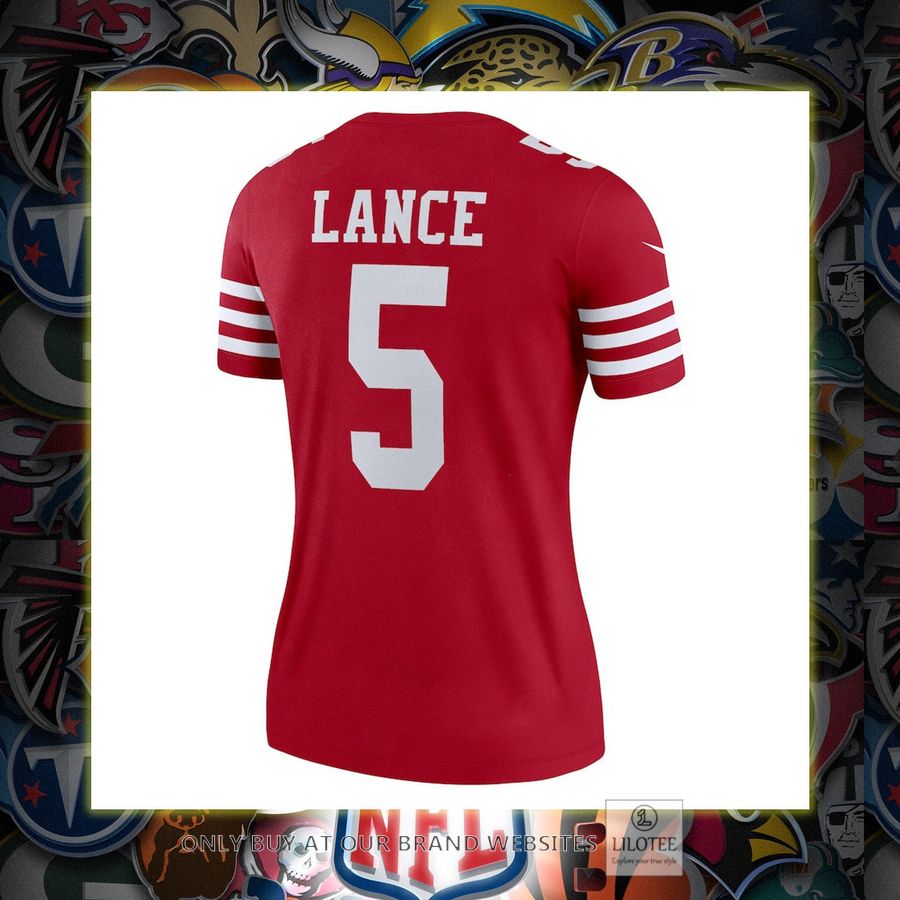 Trey Lance San Francisco 49Ers Nike Womens Legend Scarlet Football Jersey 3