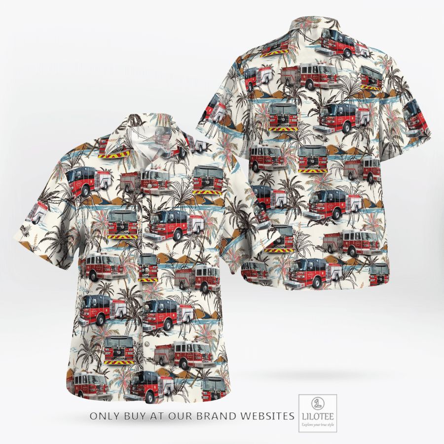 Valdosta Fire Department Hawaiian Shirt 17