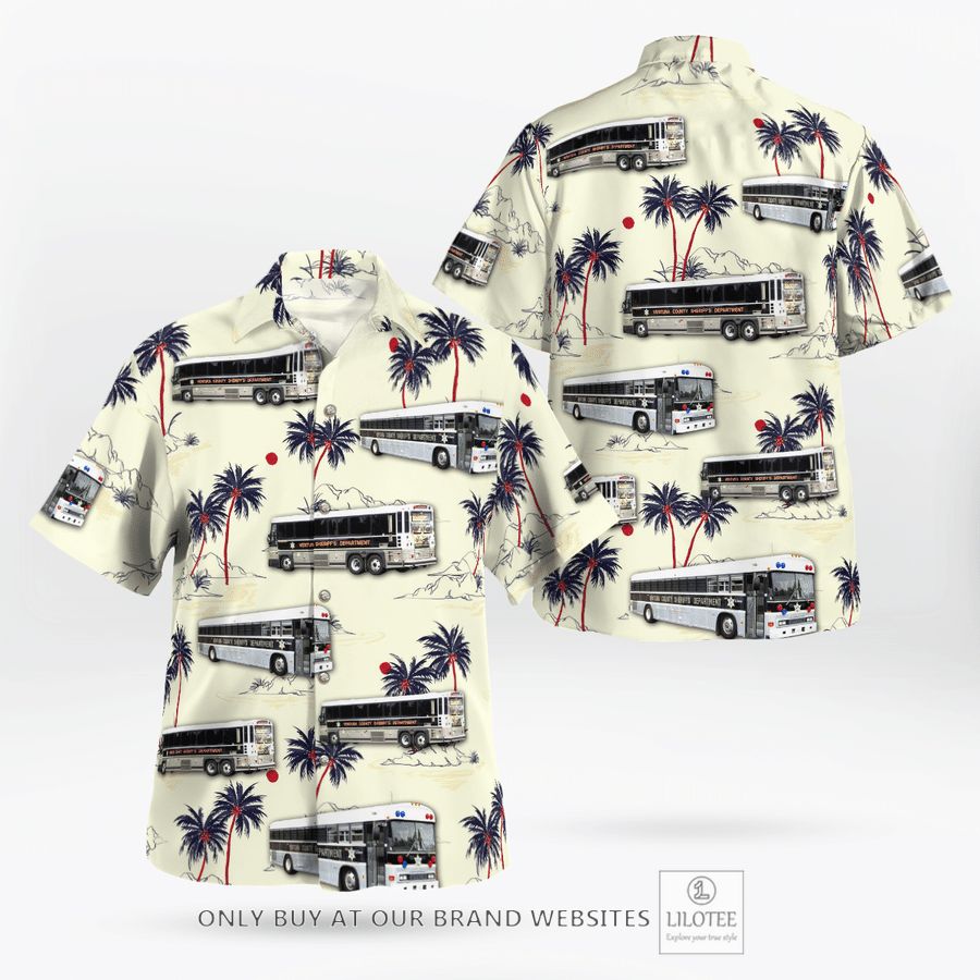 Ventura County Sheriff Bus Hawaiian Shirt 17