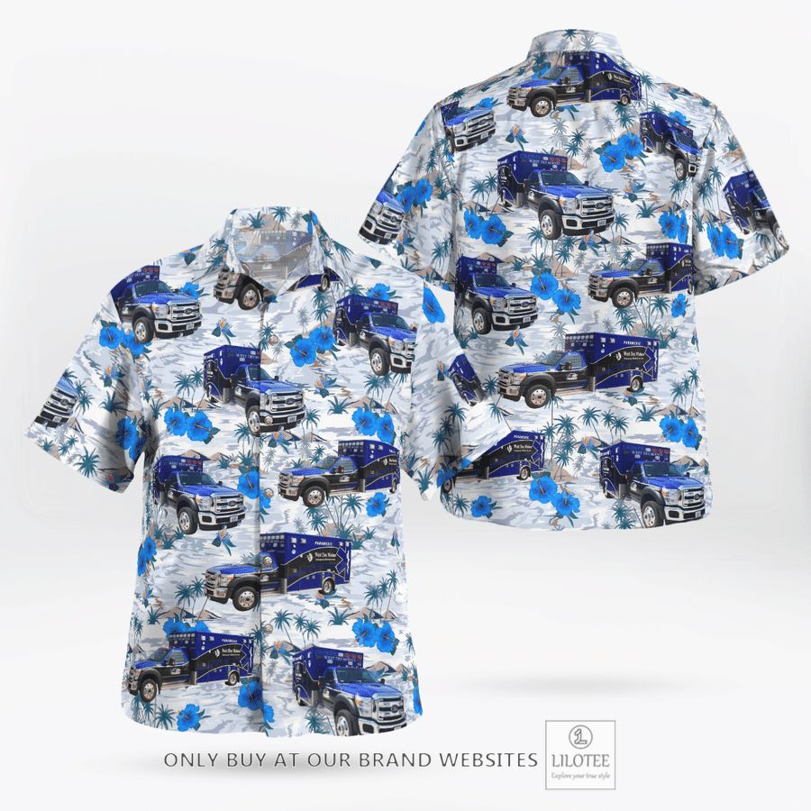 West Des Moines Emergency Medical Services Hawaiian Shirt 16