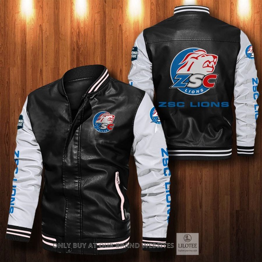 ZSC Lions Leather Bomber Jacket 12