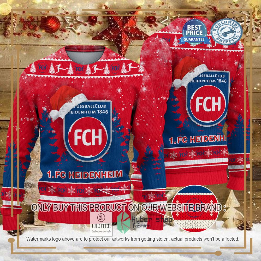1. FC Heidenheim Ugly Christmas Sweater - LIMITED EDITION 7