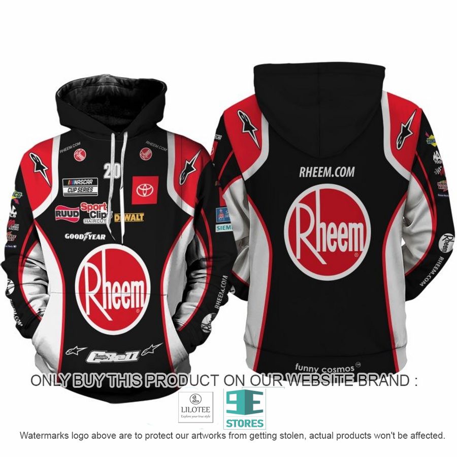 Rheem Christopher Bell Nascar 2022 Racing 3D Shirt, Hoodie 9