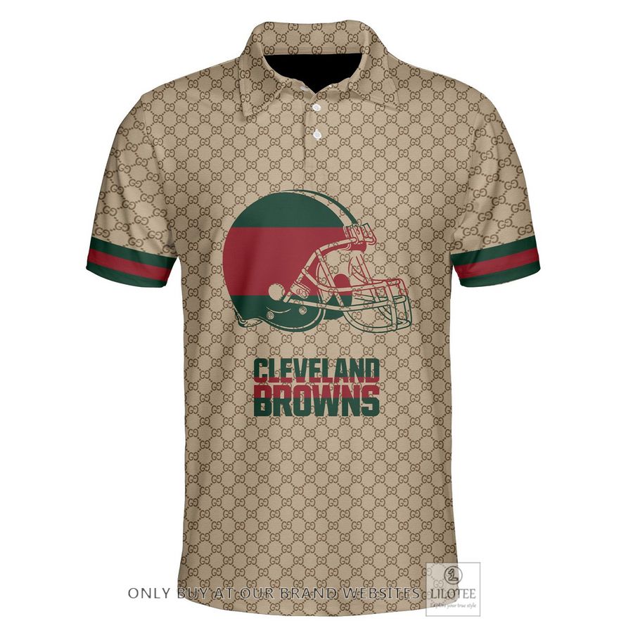 Personalized NFL Cleveland Browns Gucci Polo Shirt - LIMITED EDITION 4