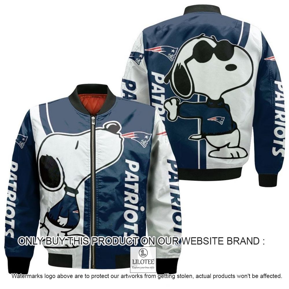 NFL New England Patriots Snoopy Bomber Jacket - LIMITED EDITION 11