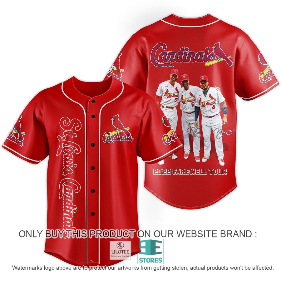 St. Louis Cardinals 2022 Farewell Tour Baseball Jersey 4
