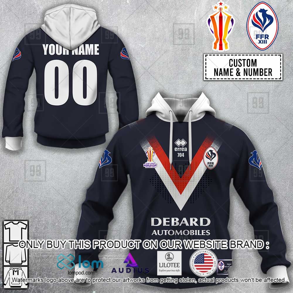France Rugby League Debard Automobiles World Cup 2022 Personalized 3D Hoodie, Shirt - LIMITED EDITION 14