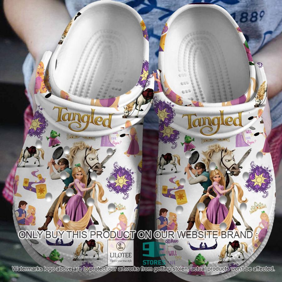 Tangled poster Crocs Crocband Shoes - LIMITED EDITION 7