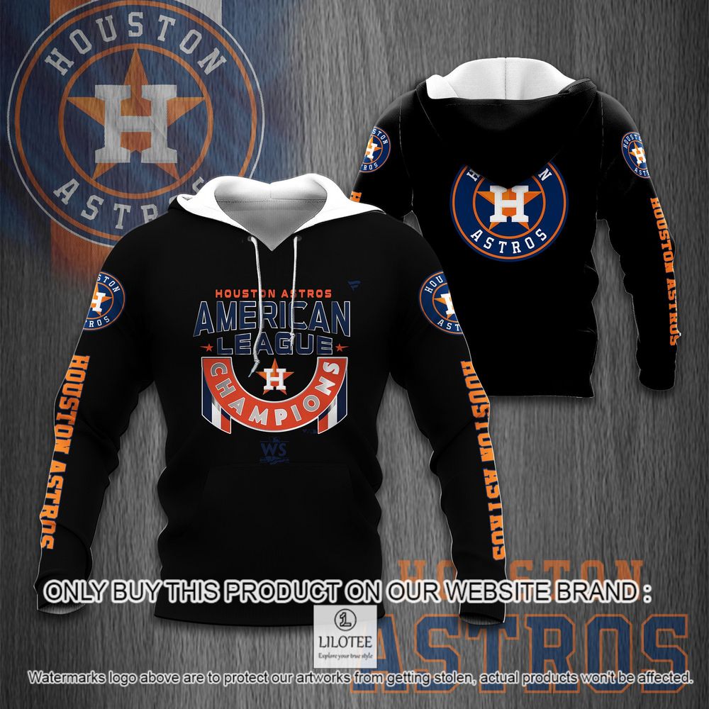Houston Astros American League Champions 3D Hoodie, Shirt - LIMITED EDITION 7