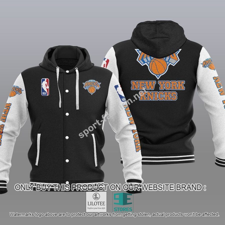 New York Knicks NBA Baseball Hoodie Jacket - LIMITED EDITION 15