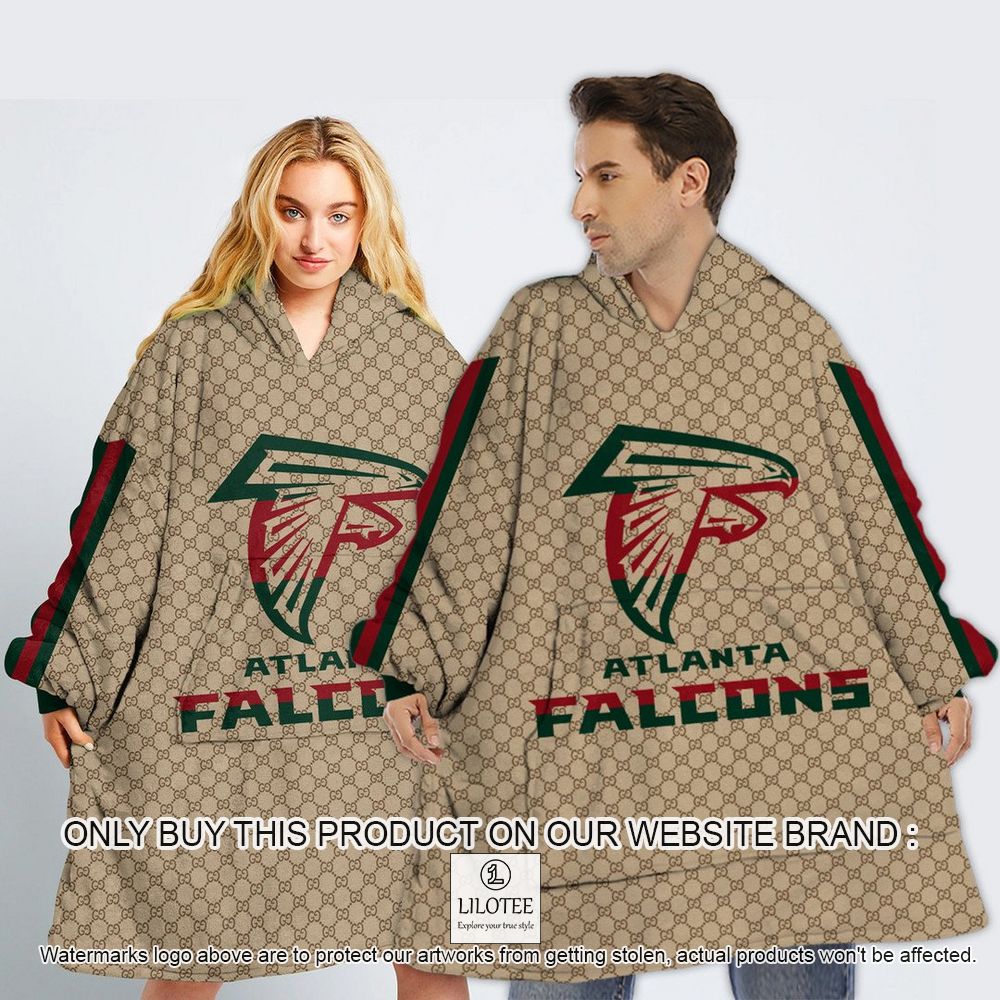 NFL Atlanta Falcons, Gucci Personalized Oodie Blanket Hoodie - LIMITED EDITION 12