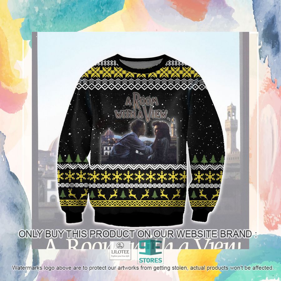 A Room With A View Ugly Christmas Sweater, Sweatshirt 3 A Room With A View Ugly Christmas Sweater, Sweatshirt - Image 3