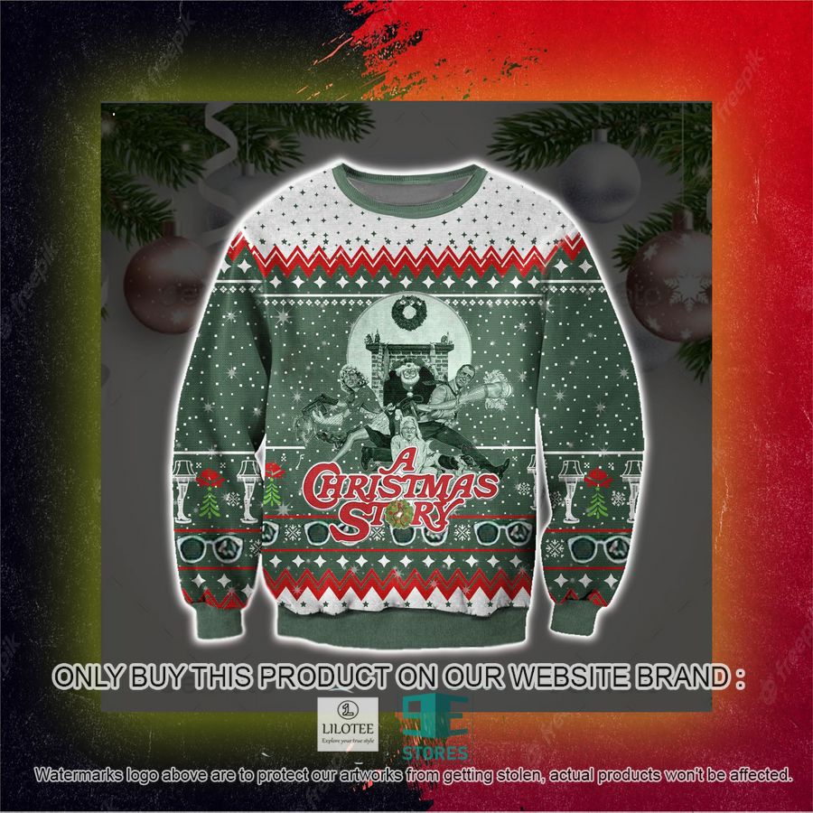 A Story Ugly Christmas Sweater, Sweatshirt 5 A Story Ugly Christmas Sweater, Sweatshirt - Image 5