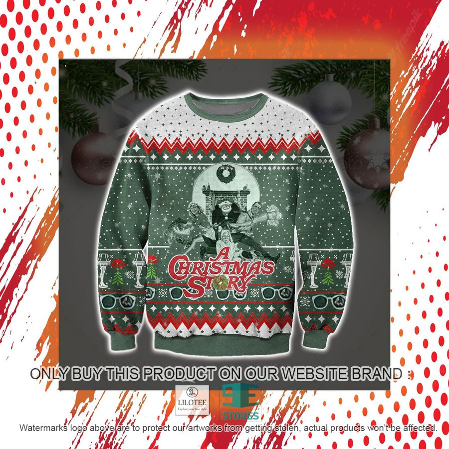 A Story Ugly Christmas Sweater, Sweatshirt 7 A Story Ugly Christmas Sweater, Sweatshirt - Image 7