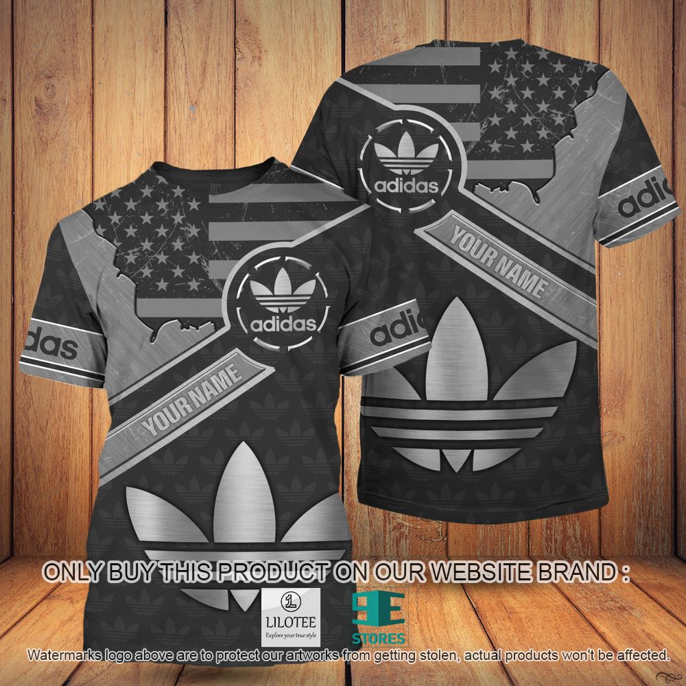 Adidas American Flag 3D Shirt - LIMITED EDITION 11