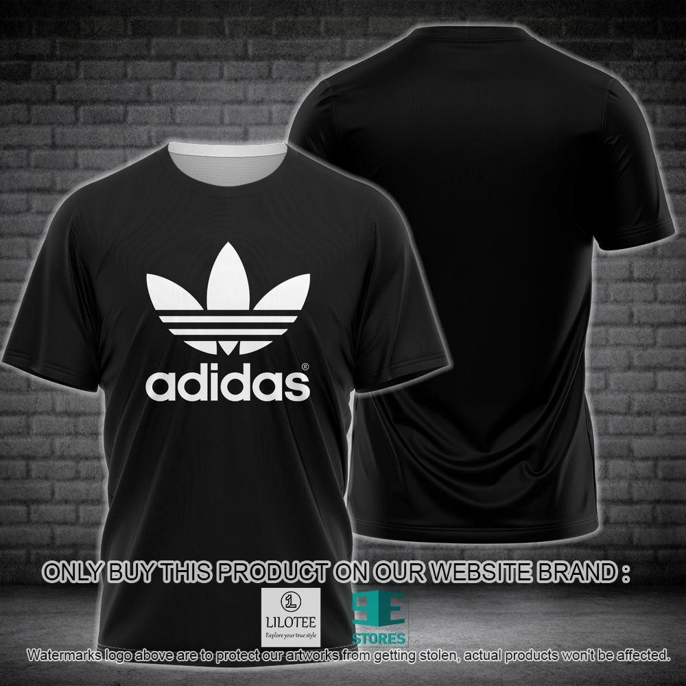 Adidas Black 3D Shirt - LIMITED EDITION 10