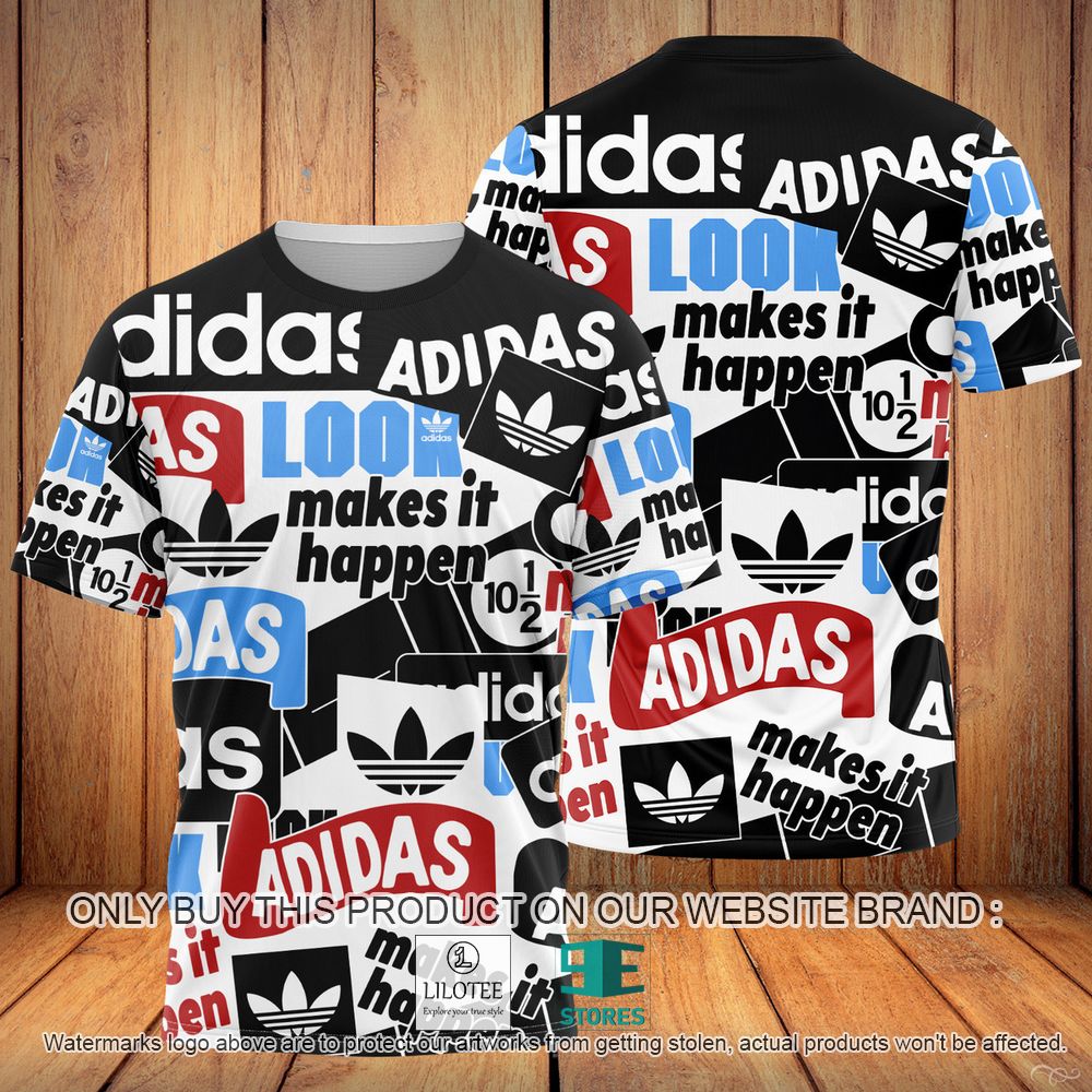 Adidas Look Makes it Happen 3D Shirt - LIMITED EDITION 10