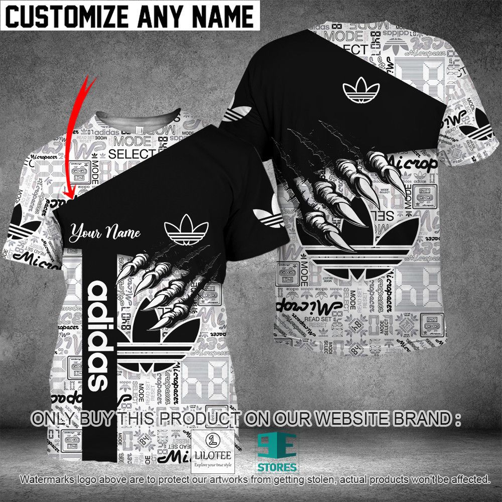 Adidas Mode Select Custom Name 3D Shirt - LIMITED EDITION 10