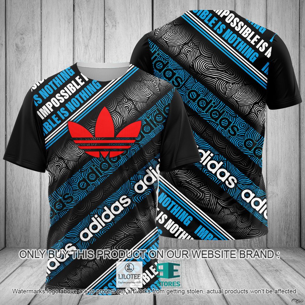 Adidas Red Logo 3D Shirt - LIMITED EDITION 11