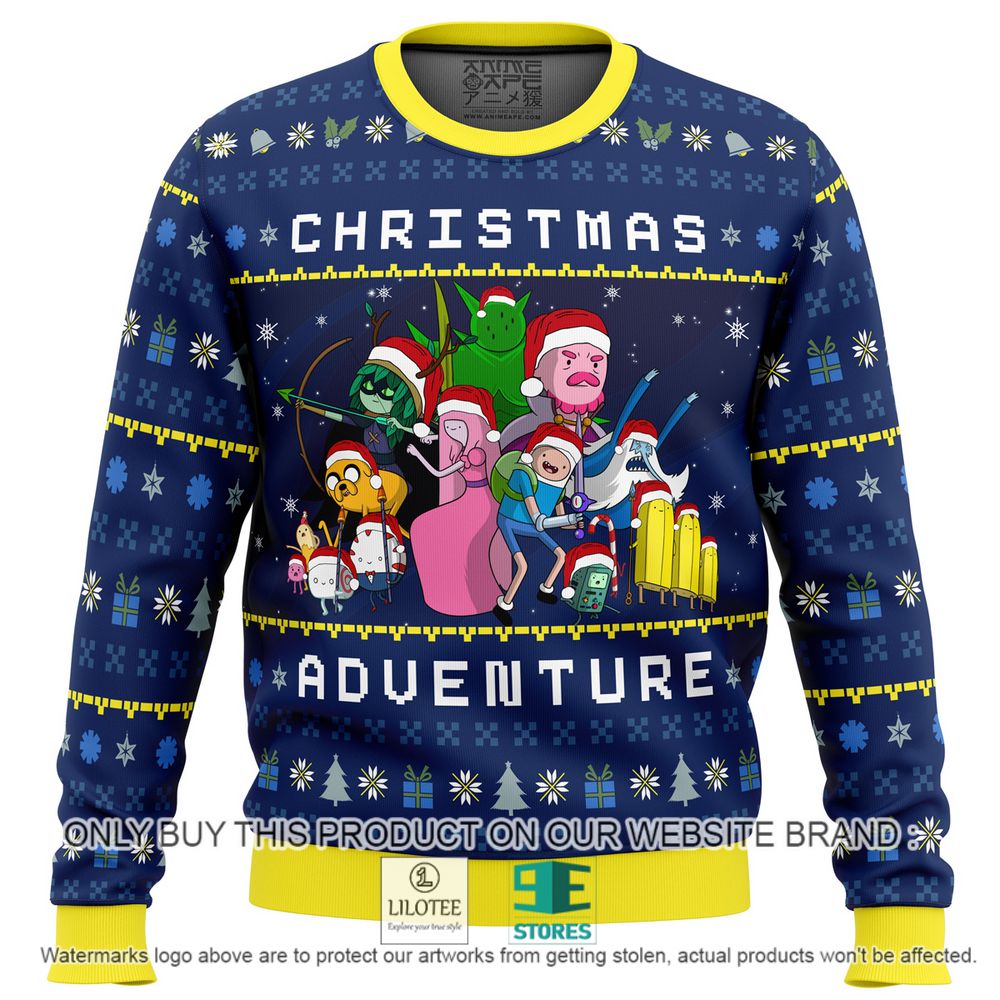 Adventure Time Christmas Adventure Christmas Sweater - LIMITED EDITION 11