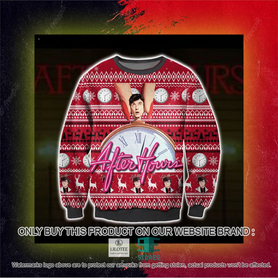 After Hours Ugly Christmas Sweater, Sweatshirt 5 After Hours Ugly Christmas Sweater, Sweatshirt - Image 5
