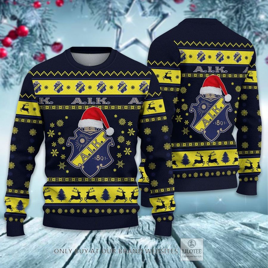 AIK IF SHL Ugly Christmas Sweater - LIMITED EDITION 49