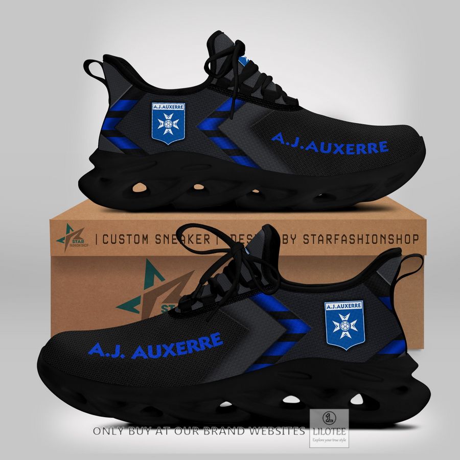 AJ Auxerre Ligue 1 and 2 Clunky Max Soul Shoes 9