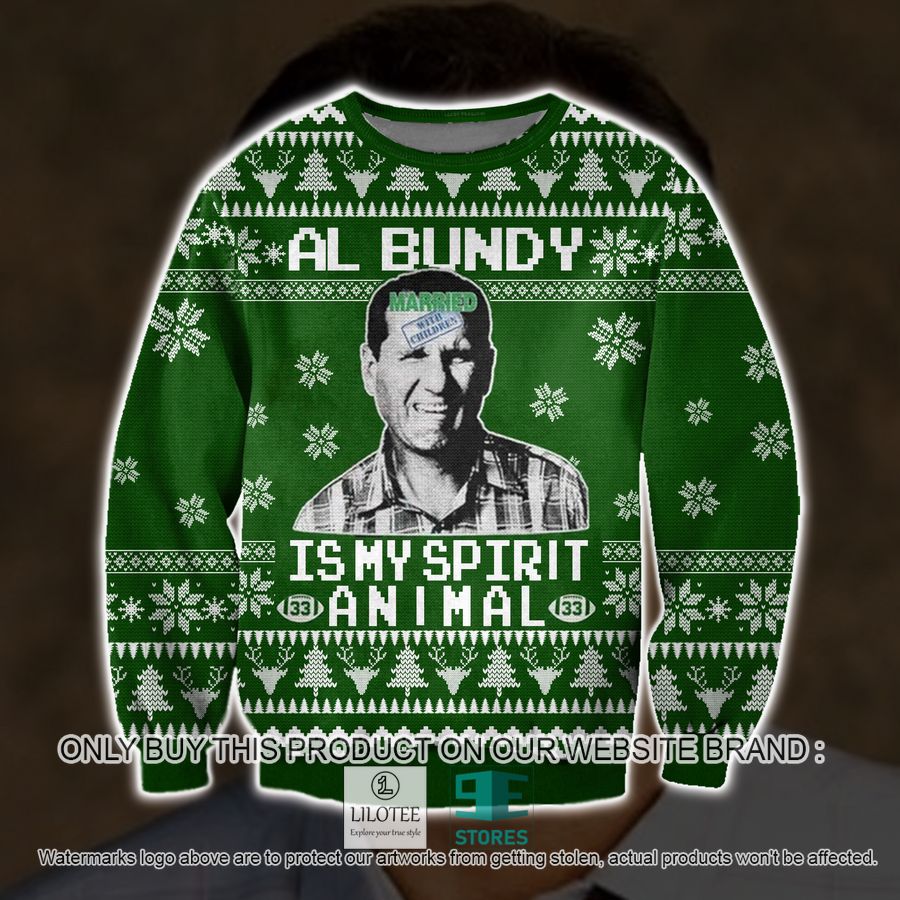 Al Bundy Is My Spririt Animal Knitted Wool Sweater - LIMITED EDITION 8