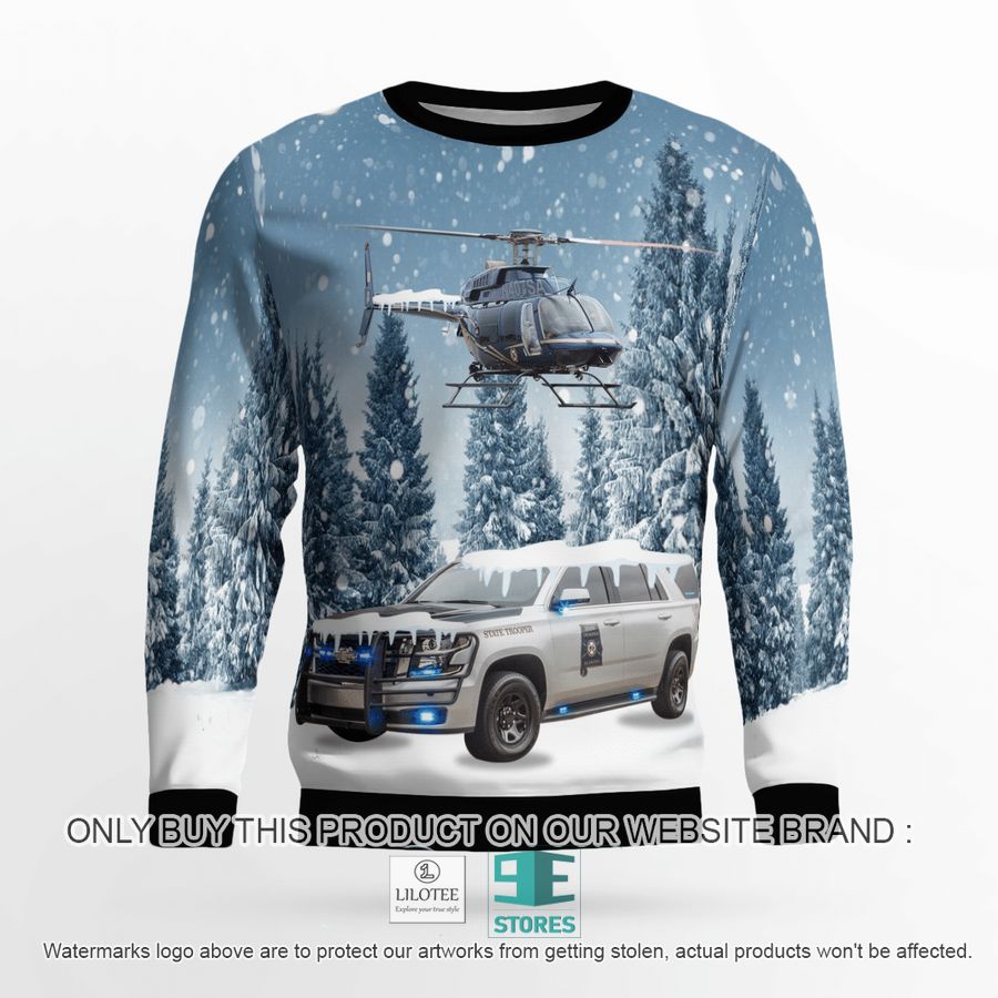 Alternative view of Alabama State Troopers Christmas Sweater
