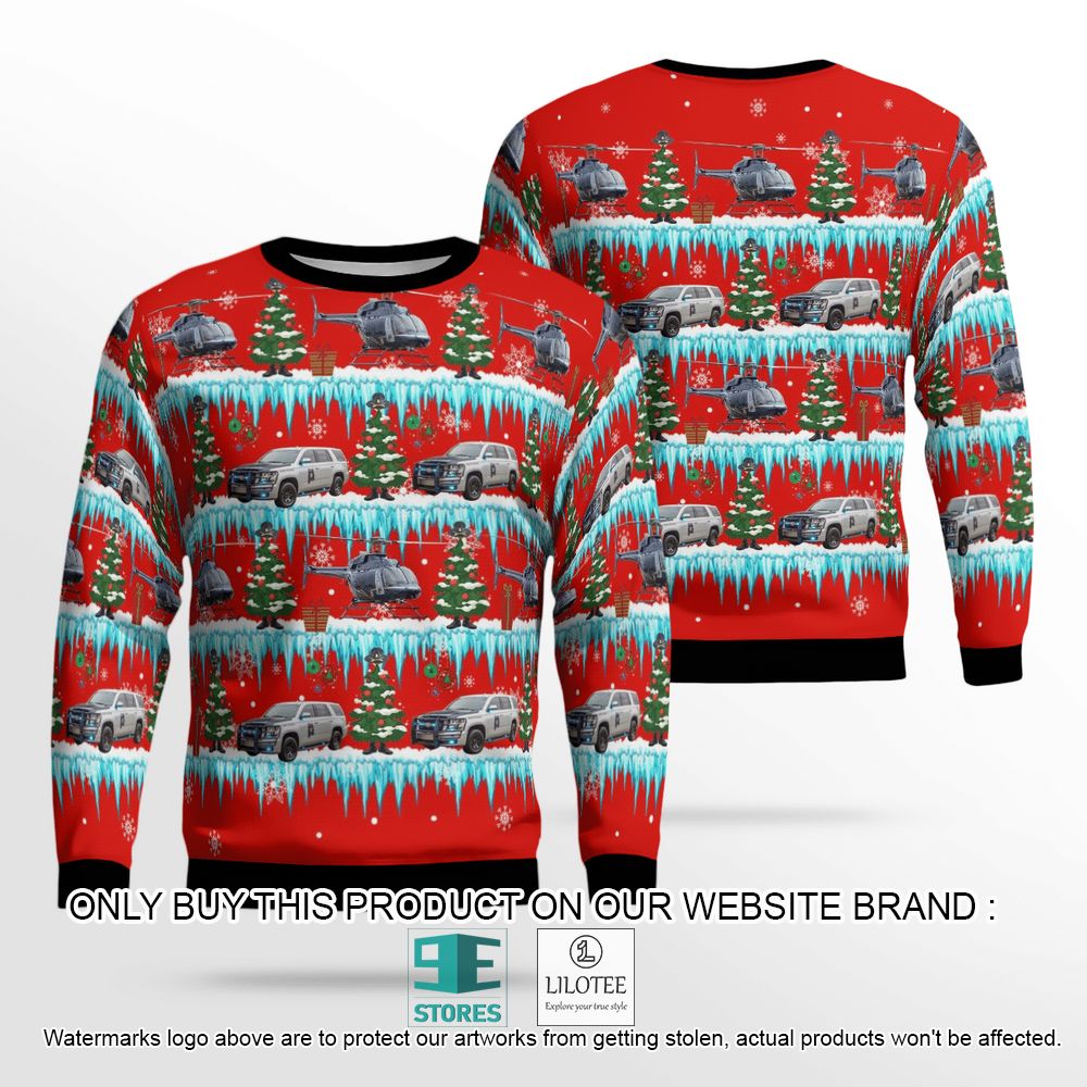 Alabama State Troopers Christmas Wool Sweater - LIMITED EDITION 12