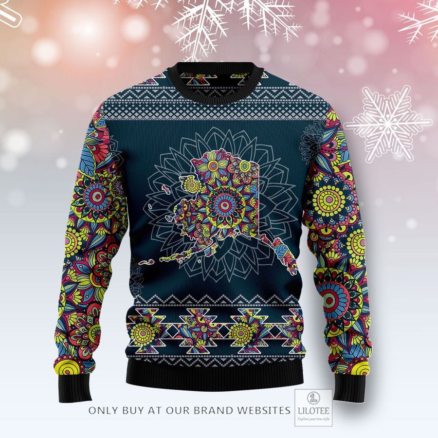 Alaska Blue Mandal Ugly Christmas Sweater - LIMITED EDITION 25