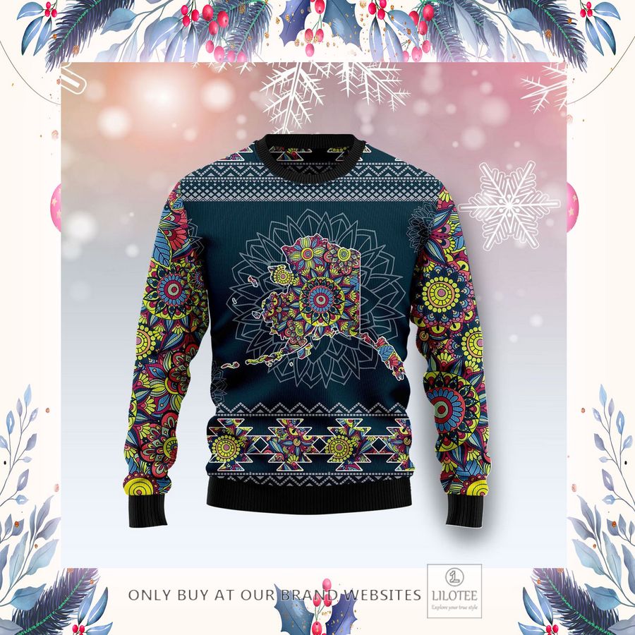 Alaska Blue Mandal Ugly Christmas Sweater - LIMITED EDITION 10 Alaska Blue Mandal Ugly Christmas Sweater - LIMITED EDITION - Image 10