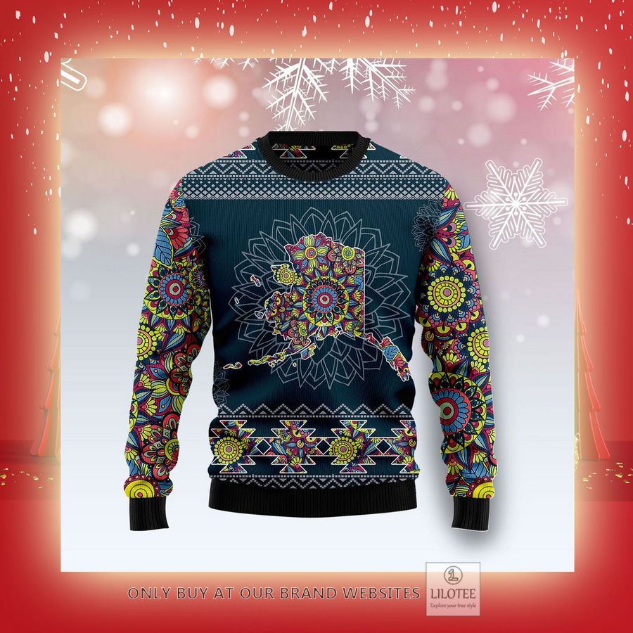 Alaska Blue Mandal Ugly Christmas Sweater - LIMITED EDITION 7 Alaska Blue Mandal Ugly Christmas Sweater - LIMITED EDITION - Image 7