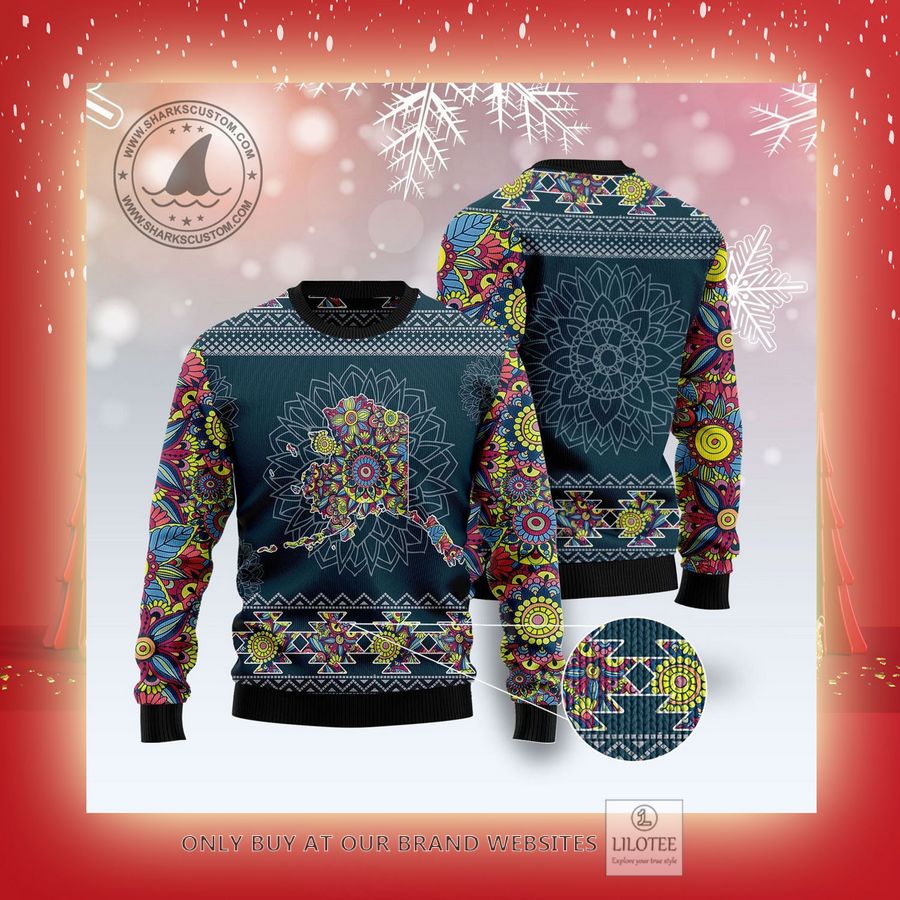 Alaska Blue Mandal Ugly Christmas Sweater - LIMITED EDITION 9 Alaska Blue Mandal Ugly Christmas Sweater - LIMITED EDITION - Image 9