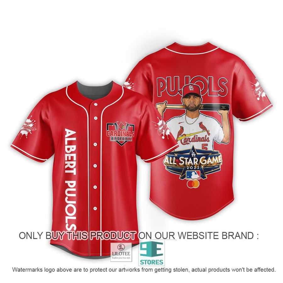 Albert Pujols Arizona Cardinals All Star Game 2022 Baseball Jersey 6